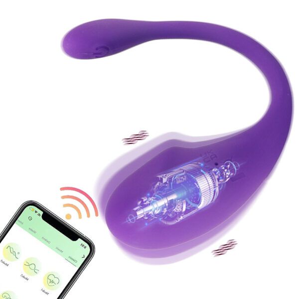 Phone App Controlled Wearable Egg Vibrator Sex Toy