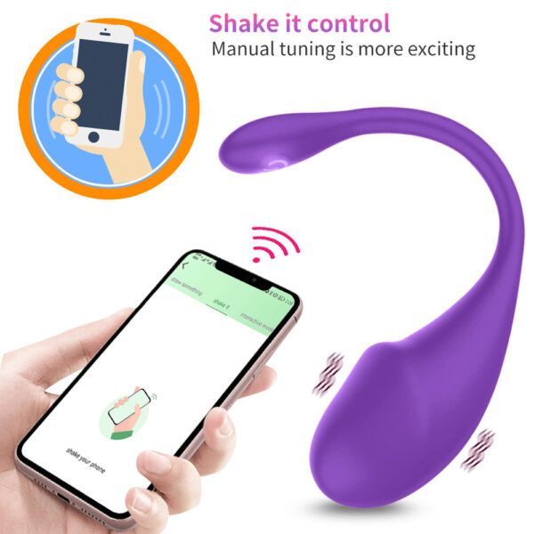 Phone App Controlled Wearable Egg Vibrator Sex Toy