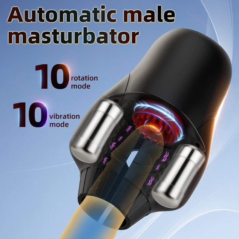 Men’s Licking Vibrating Rotating Masturbator Sex Toy - 159 - Image 8
