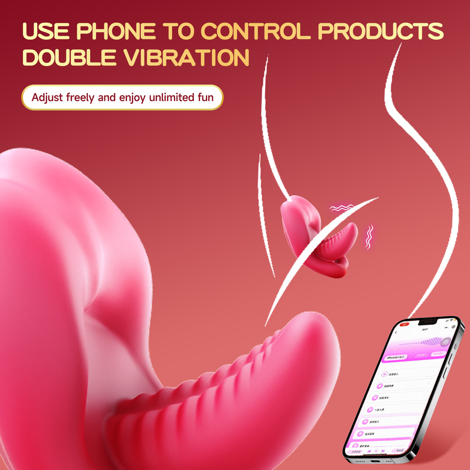 App Controlled Tongue Vibrator Sex Toy - 164 - Image 2